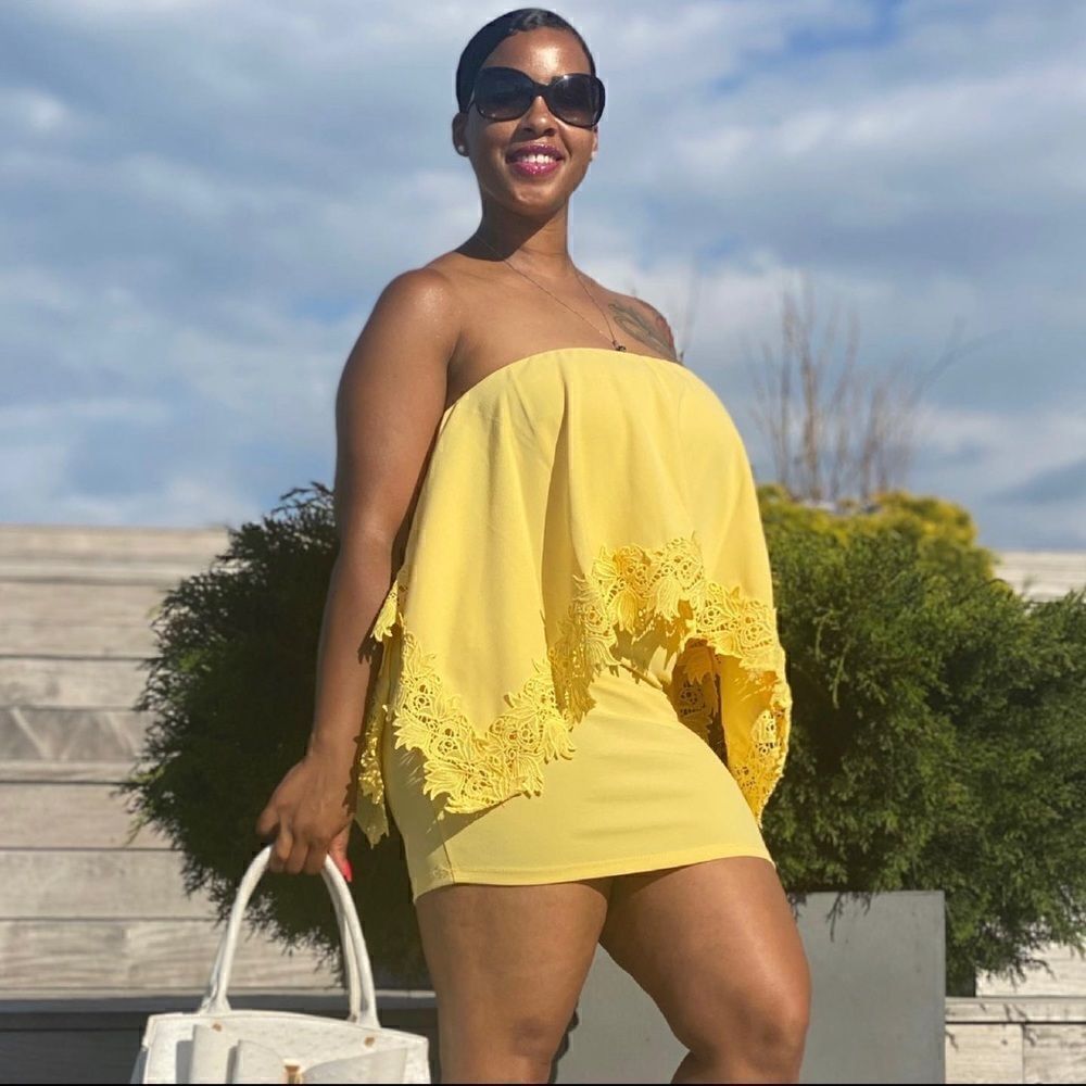 Yellow Tube Dress